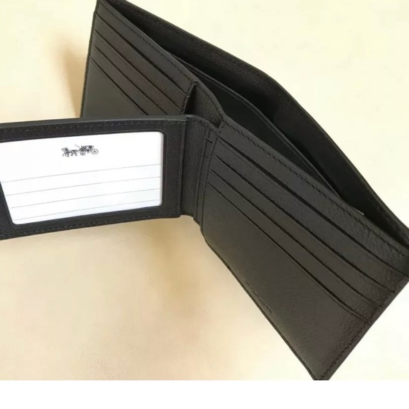 💜 🎁Coach Men's Compact ID Sport Calf Leather Gift Set. - Picture 2 of 4